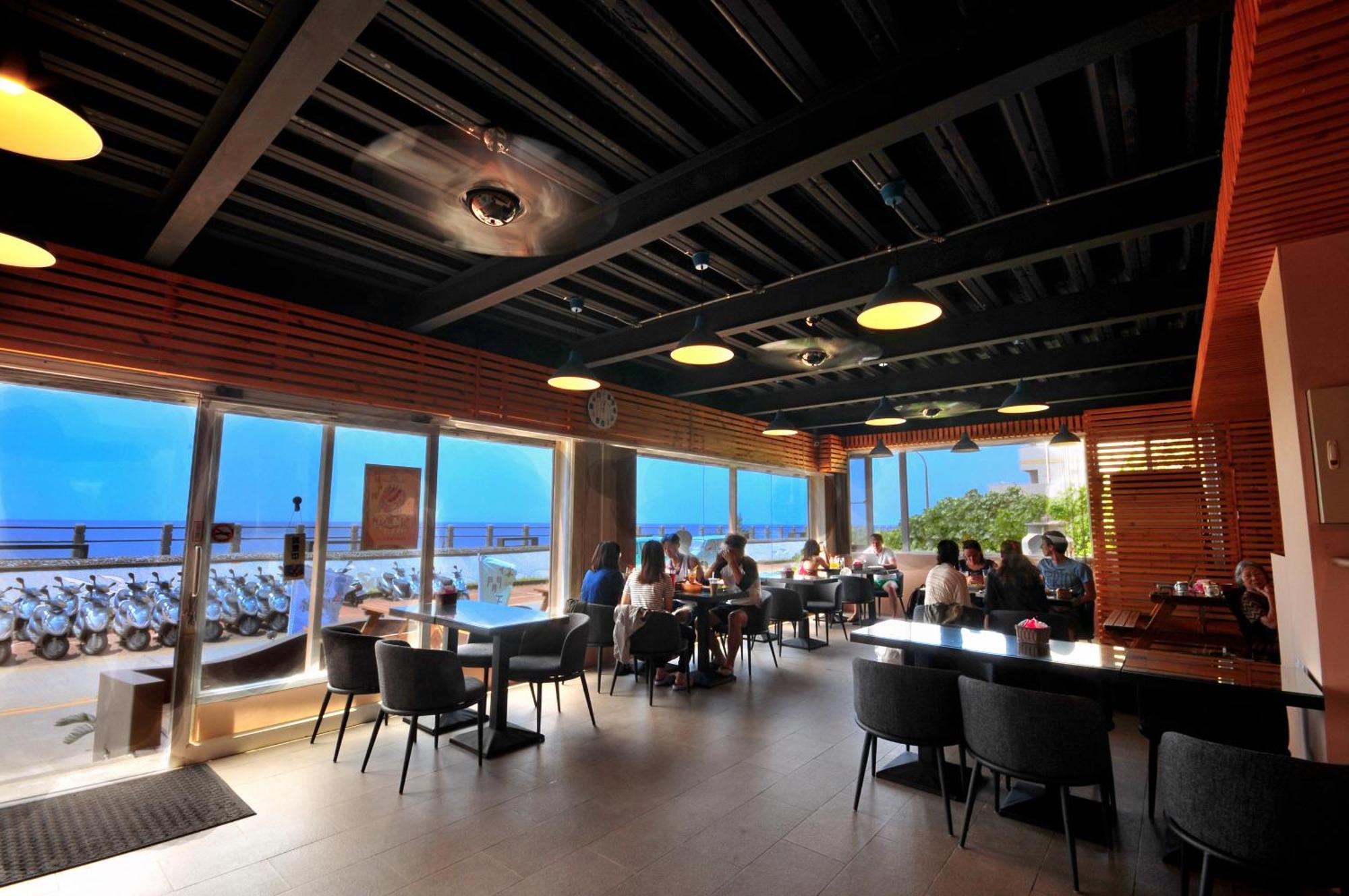綠島 綠堤濱海旅店 Lyudao Exterior foto